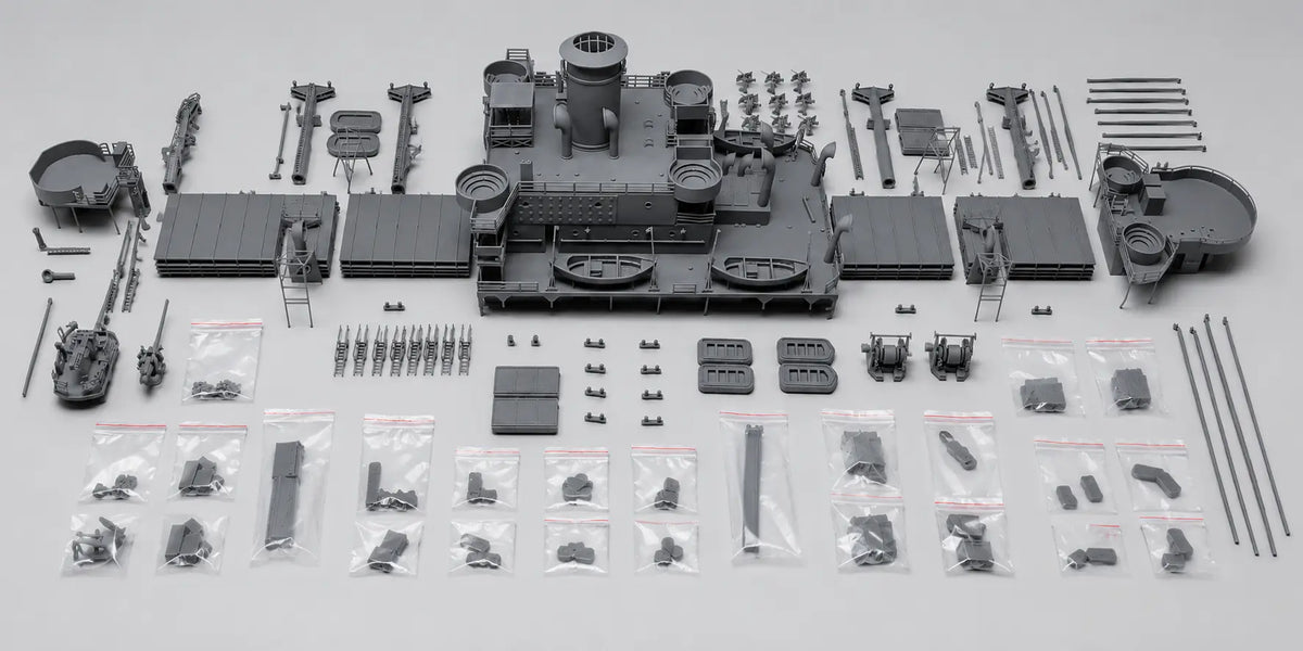 1/96 US Liberty-class Scale Model Detail Sets – Distefan 3D Print