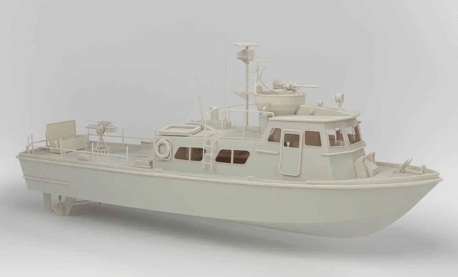 How to Build the 1/16 USS PCF Swift Boat - distefan 3d print