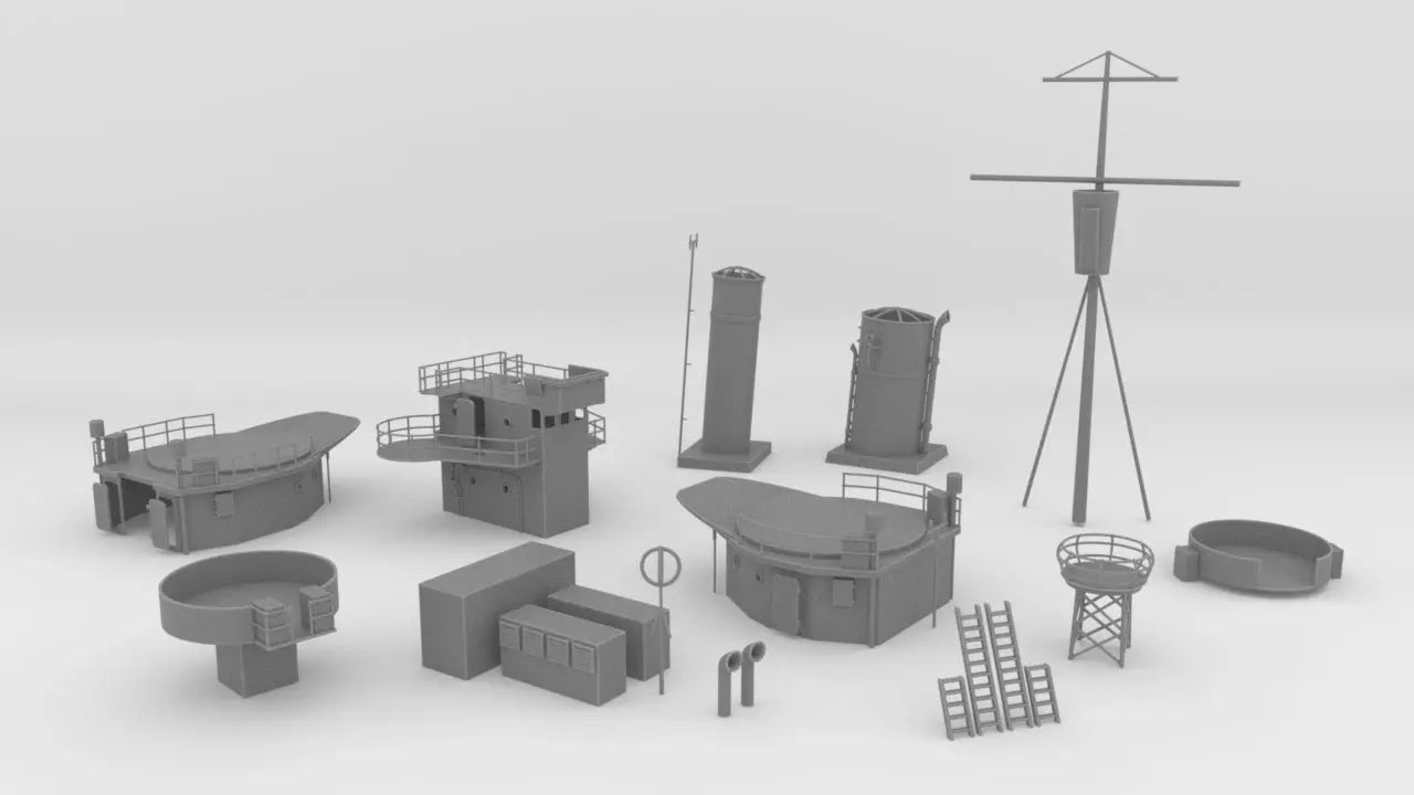 RN-V-W-Class-Destroyer distefan 3d print