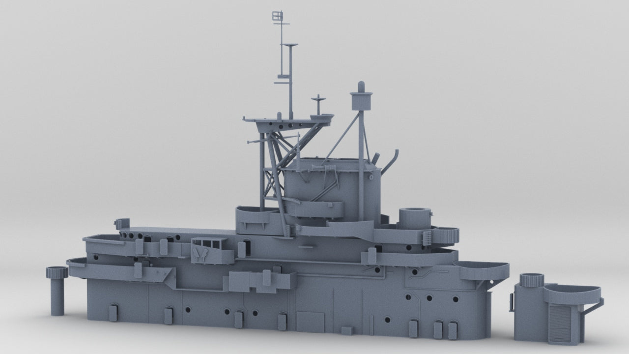 USS-Essex-class-Shangri-La-CV-38 distefan 3d print