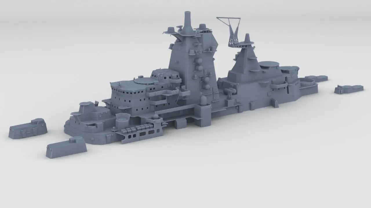 Kirov-class-missile-battle-cruiser-1980 distefan 3d print