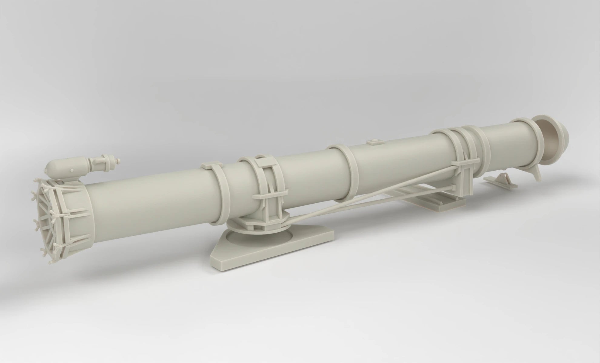 1/10 US PT Boat 109 Torpedo Tube Port Kit 3dspro