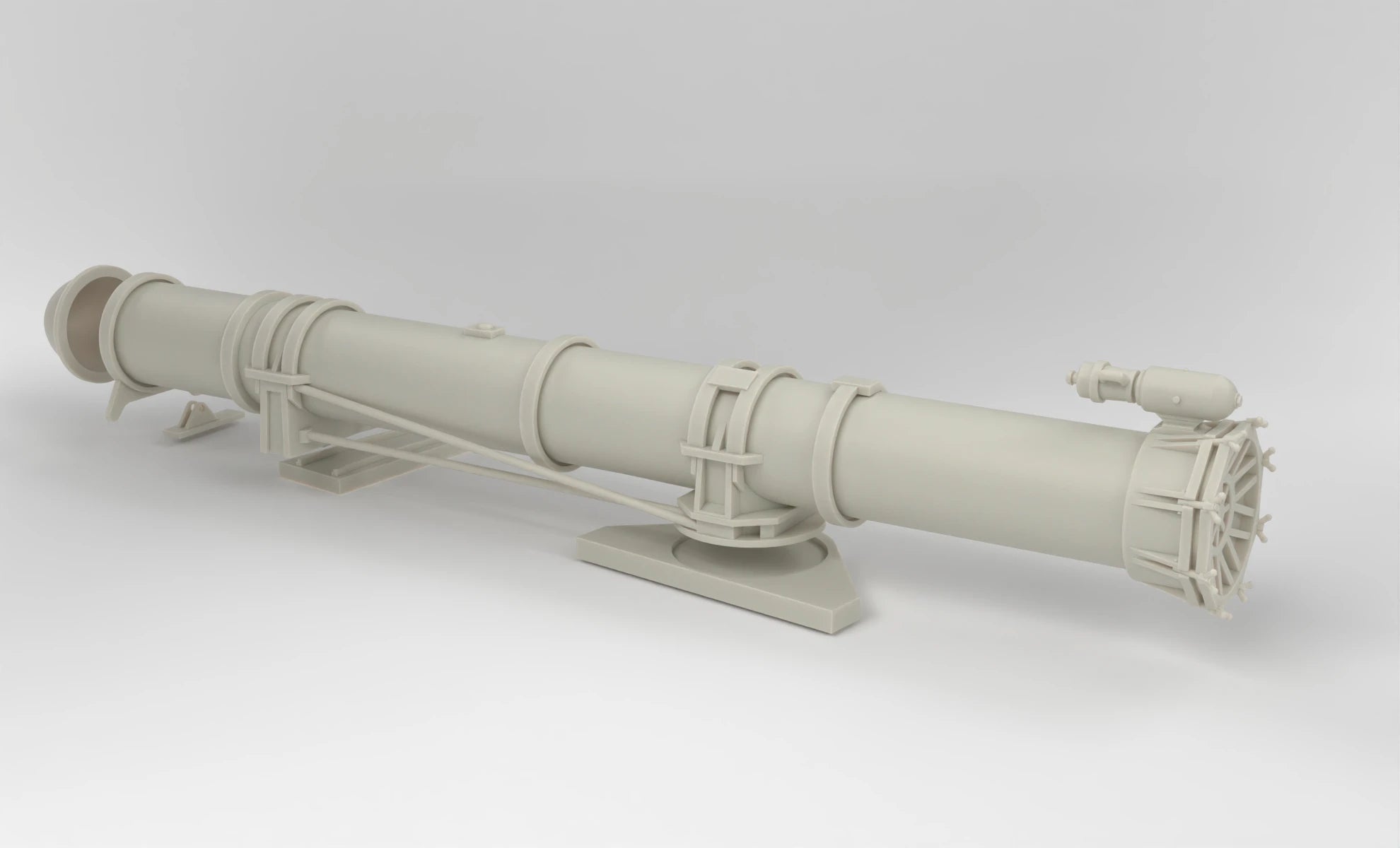 1/10 US PT Boat 109 Torpedo Tube Starboard Kit 3dspro