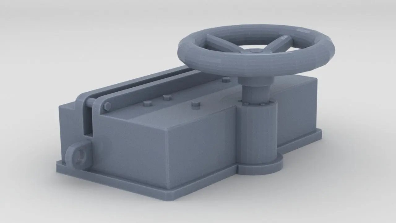 1/100 DKM Anchor Winch - distefan 3d print