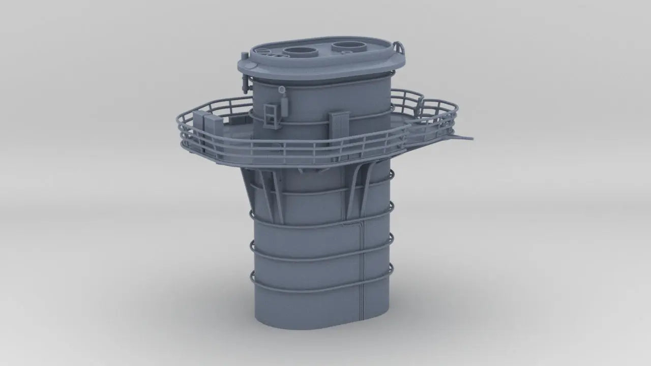 1/100 DKM Graf Spee Funnel - distefan 3d print