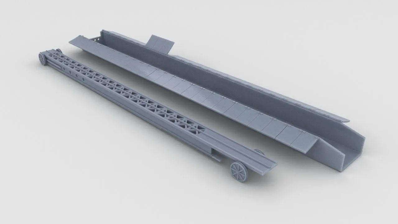 1/100 DKM Graf Zeppelin Catapult Open Port Set- distefan 3d print