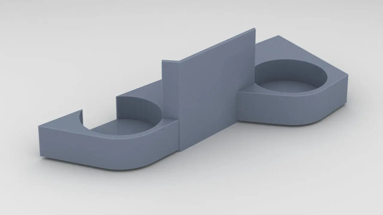 1/100 DKM Graf Zeppelin Port Hull 15cm Gun Front Tub - distefan 3d print