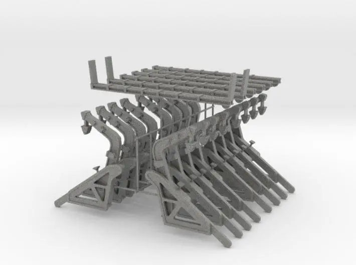 1/100 DKM Graf Zeppelin boat crane set - distefan 3d print