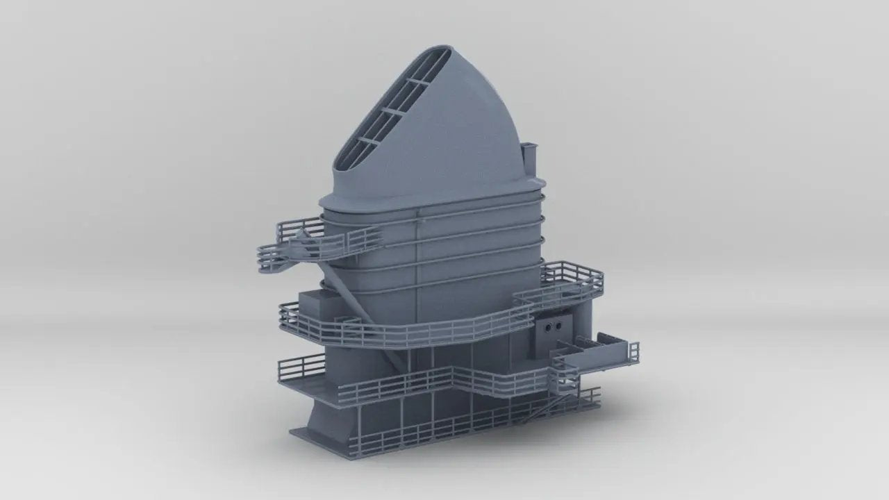 1/100 DKM Graf Zeppelin Funnel Protosoon