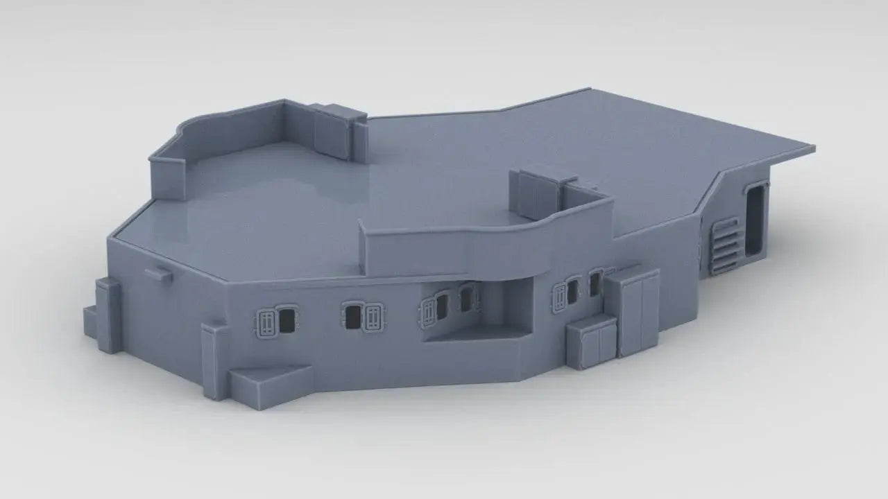 1/100 DKM Prinz Eugen Aft Deck 2- distefan 3d print