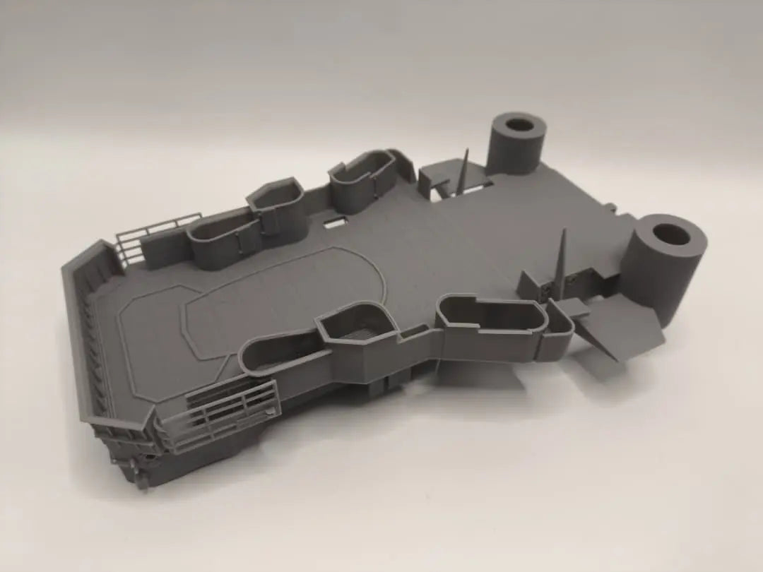 1/100 DKM Prinz Eugen Forward Deck 3 - distefan 3d print