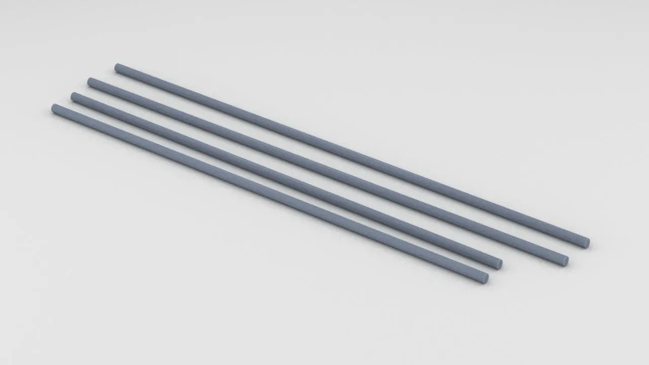 1/100 DKM Scharnhorst Admiral's Bridge 1 Yardarms Set (4pcs) - distefan 3d print