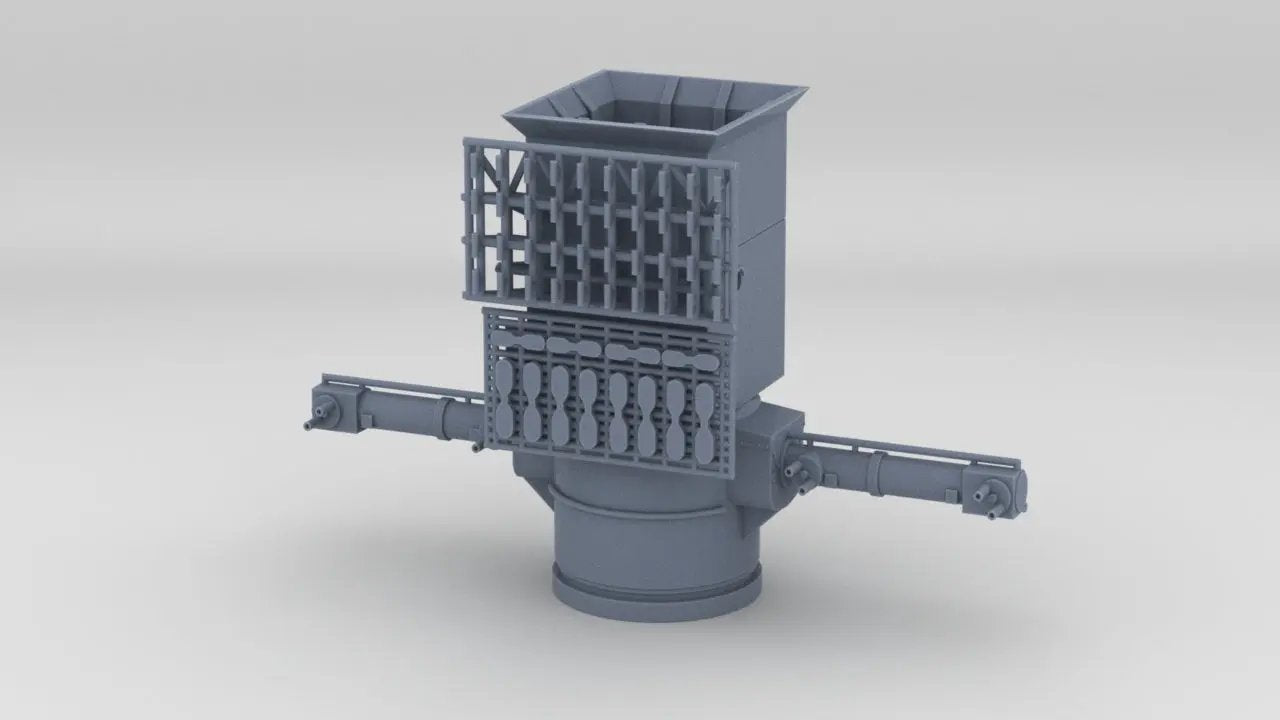 1/100 DKM Scharnhorst Forward 10.5m Rangefinder - distefan 3d print