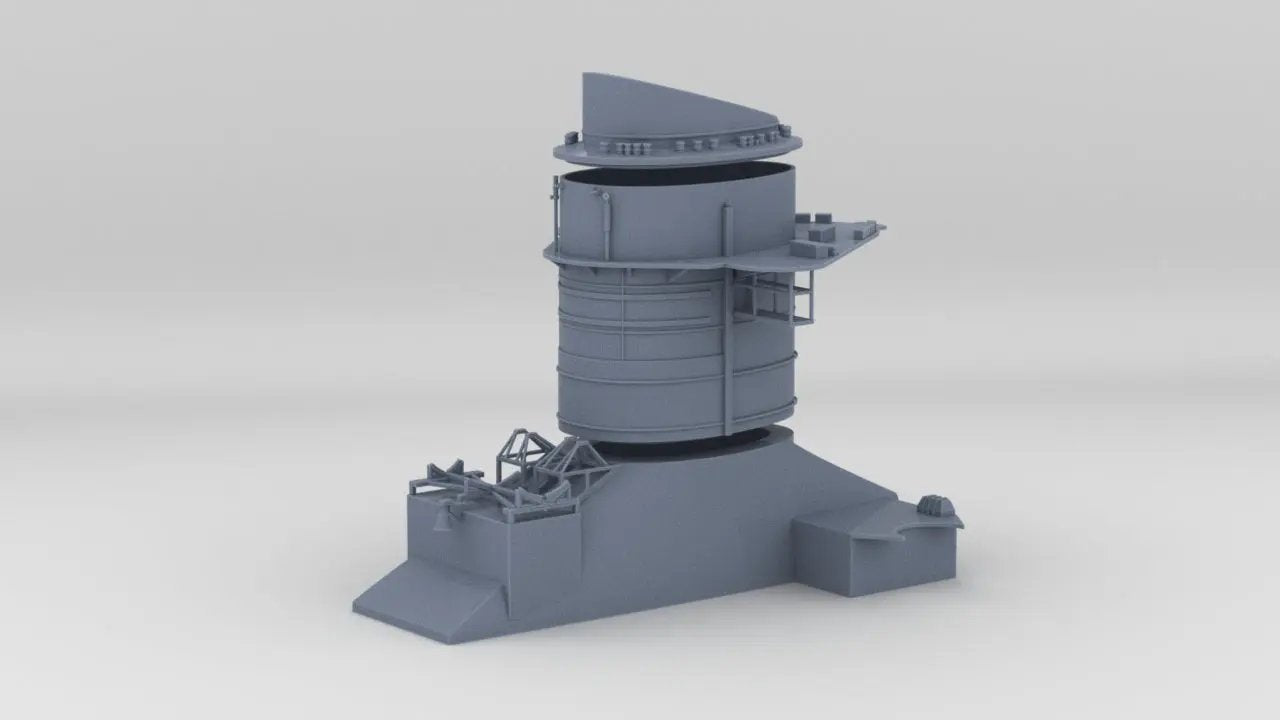 1/100 DKM Scharnhorst Funnel Kit - distefan 3d print