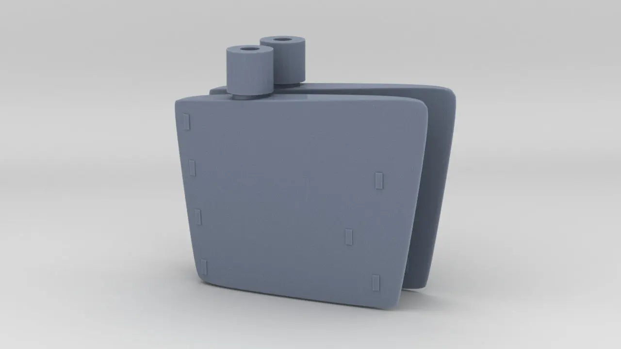 1/100 DKM Scharnhorst Rudders Set (2pcs) - distefan 3d print