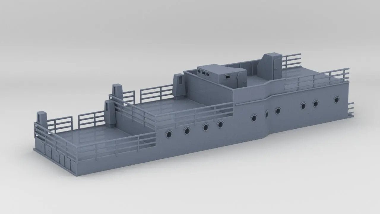 1/100 DKM Graf Zeppelin Aft Deck 1 Protosoon