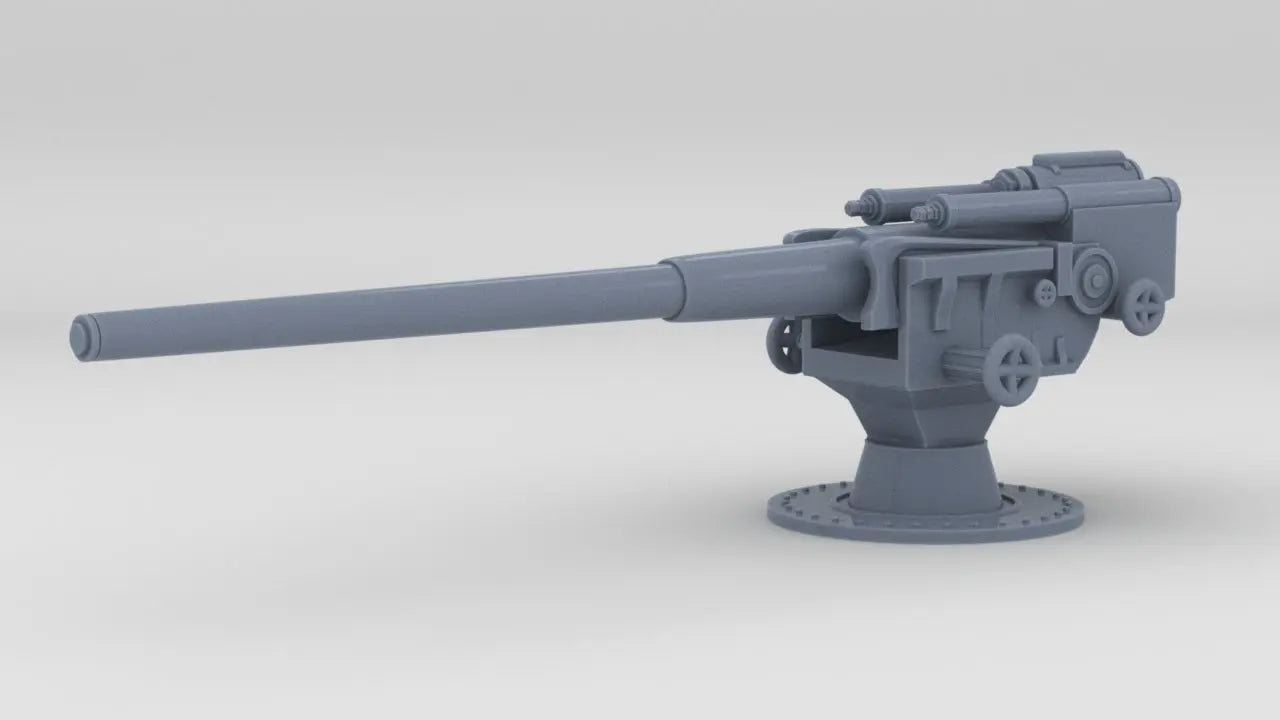 1/100 IJN 14cm/40 11th Year Type Naval Gun Resin3Dinteractive