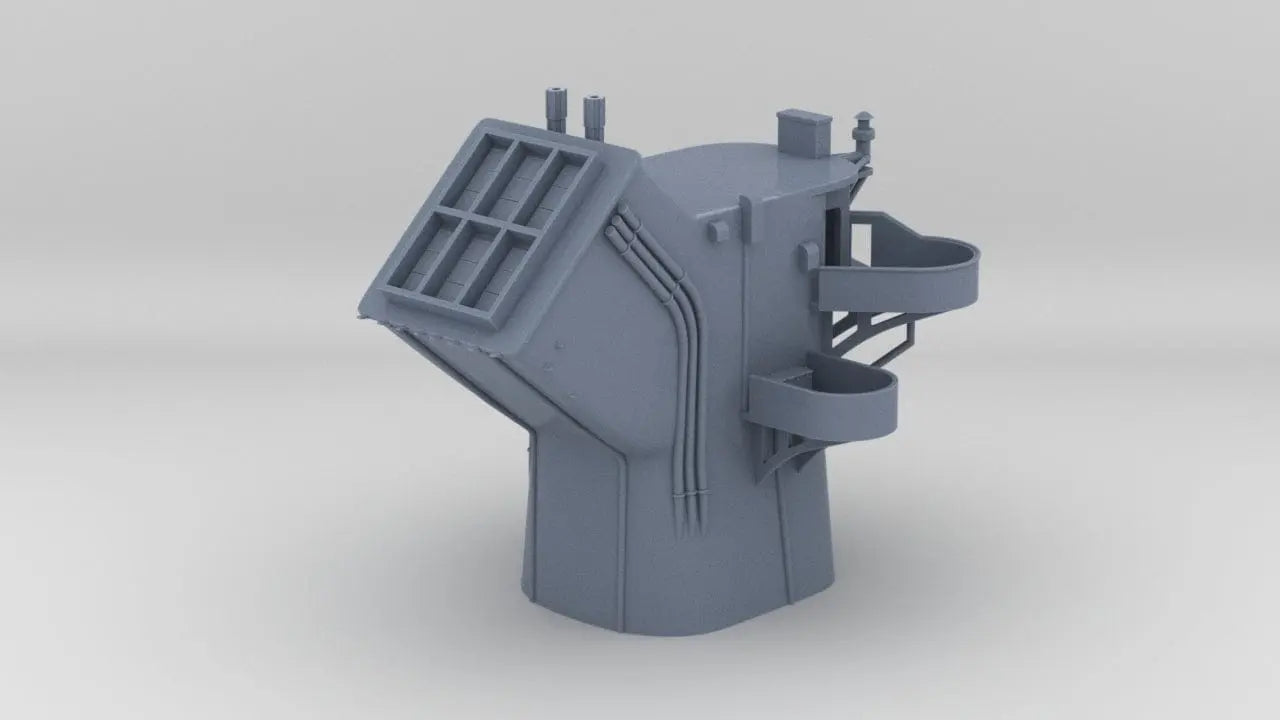 1/100 Richelieu Aft Funnel - distefan 3d print