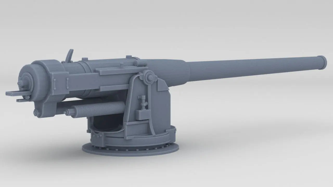 1/100 Russian 152mm /45 Naval Gun Resin3Dinteractive