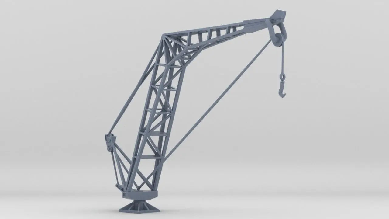 1/100 USN Aircraft Crane - distefan 3d print