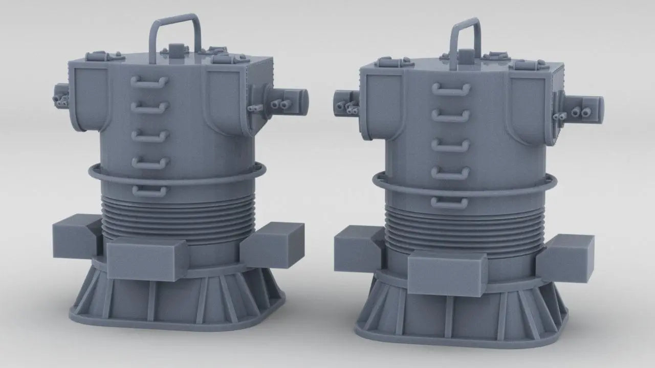 1/100 DKM Admiral Scheer Rangefinder Set (2pcs) - distefan 3d print