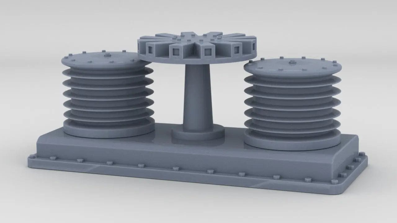 1/100 DKM Forward Winch - distefan 3d print