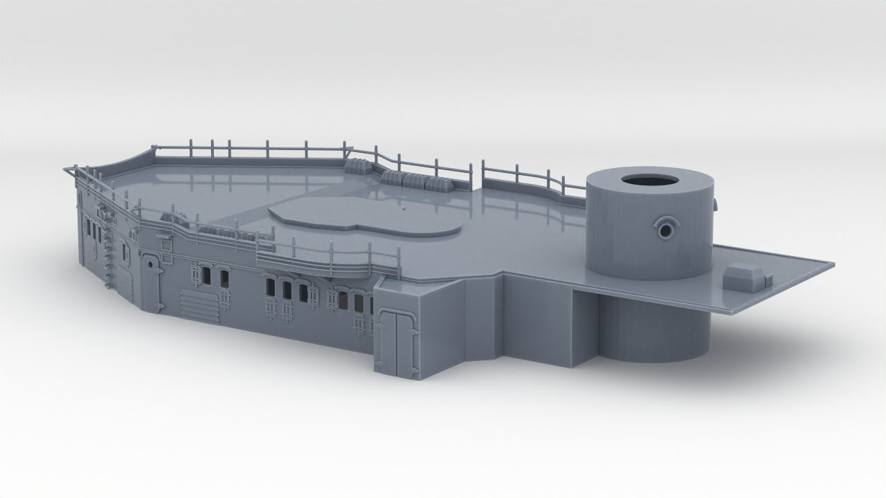 1/100 DKM Graf Spee Aft Deck 1 Protosoon