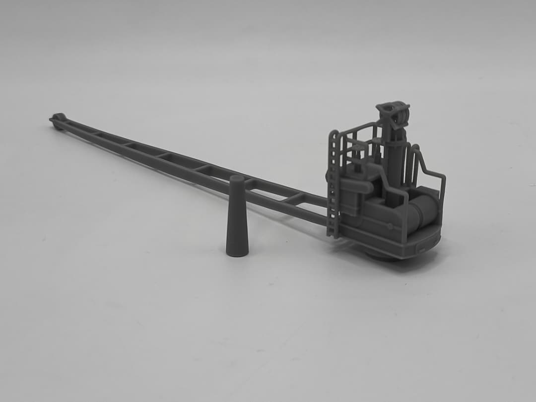 1/128 DKM Graf Spee Seaplane Crane Port Protosoon