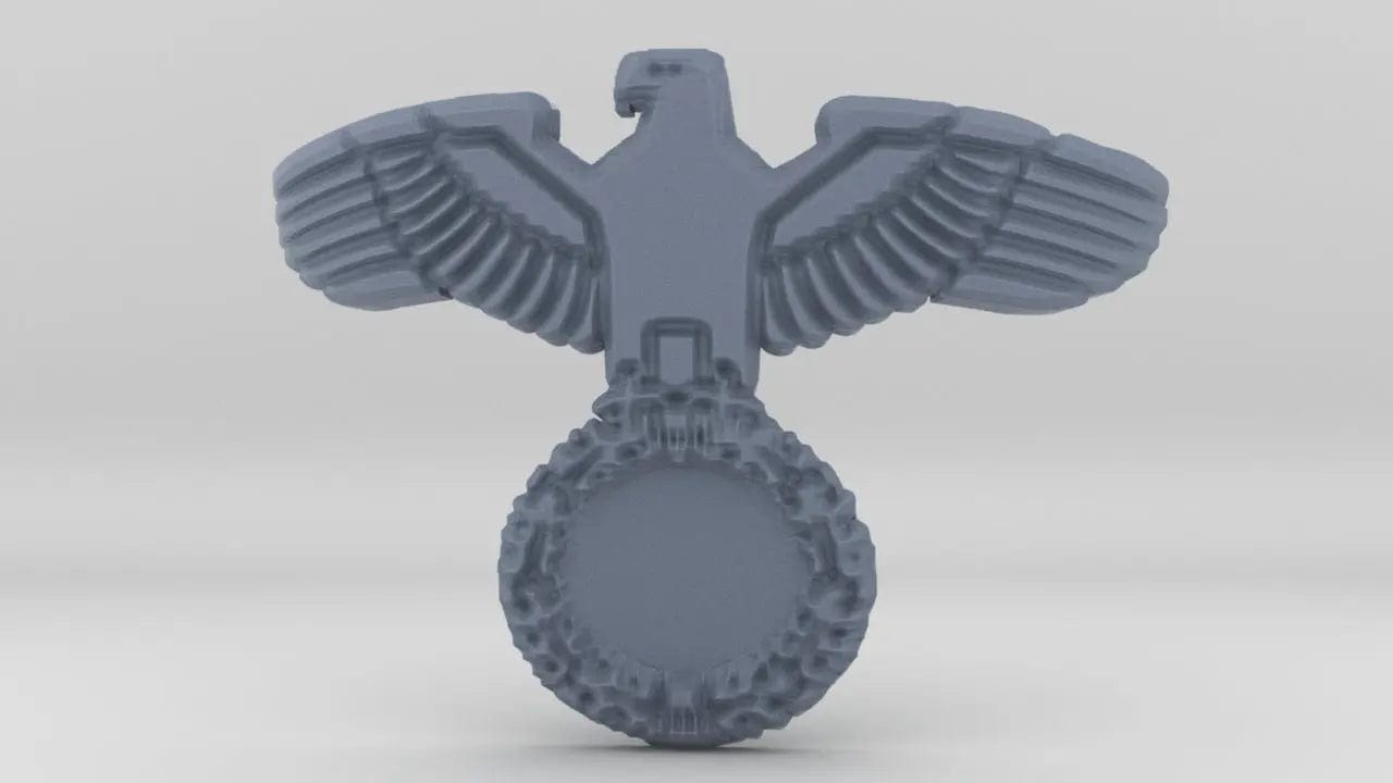 1/100 DKM Graf Spee Stern Eagle Motif - distefan 3d print
