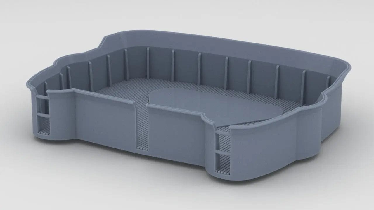 1/100 DKM Prinz Eugen Forward Deck 6 - distefan 3d print