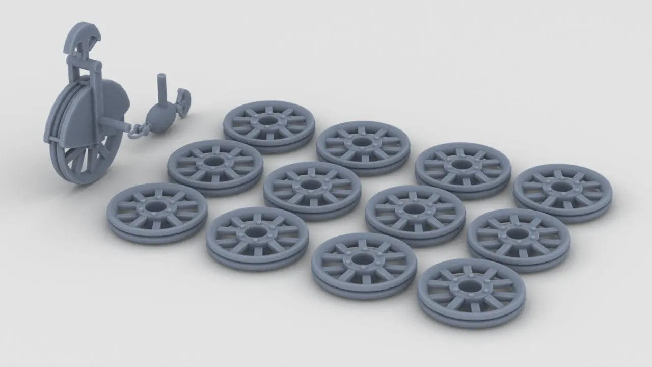 1/100 DKM Prinz Eugen Seaplane Crane Set - distefan 3d print