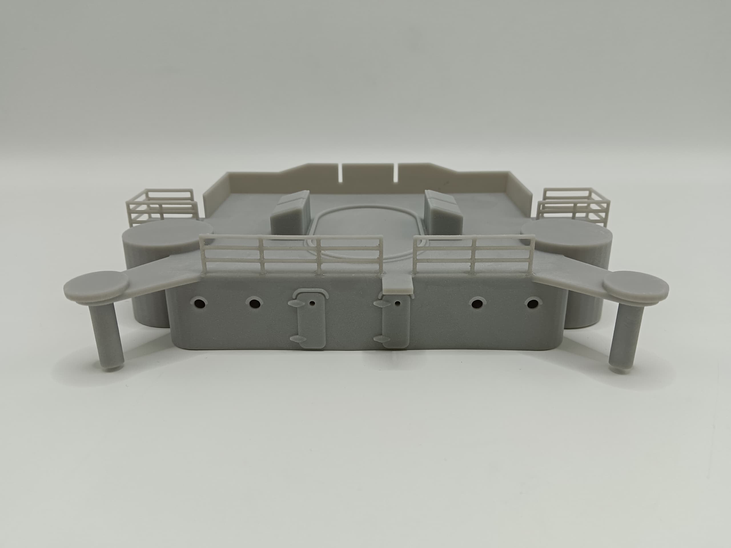 1/100 DKM Scharnhorst Forward Deck 5 - distefan 3d print