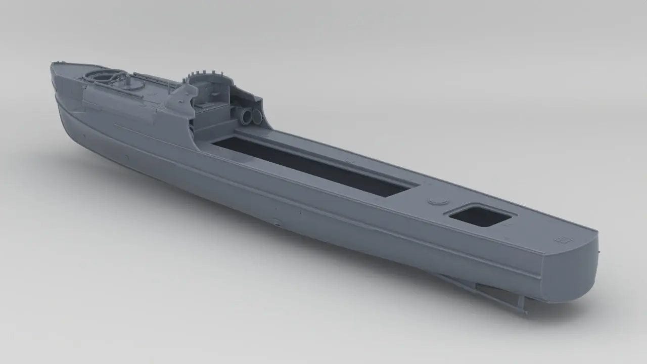 1/100 DKM Schnellboot S-100 Hull - distefan 3d print