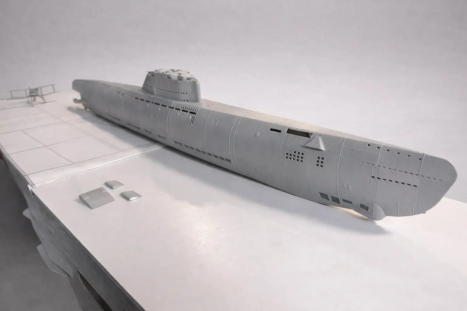 1/100 DKM U-Boot XXI U-2540 Conning Tower Protosoon