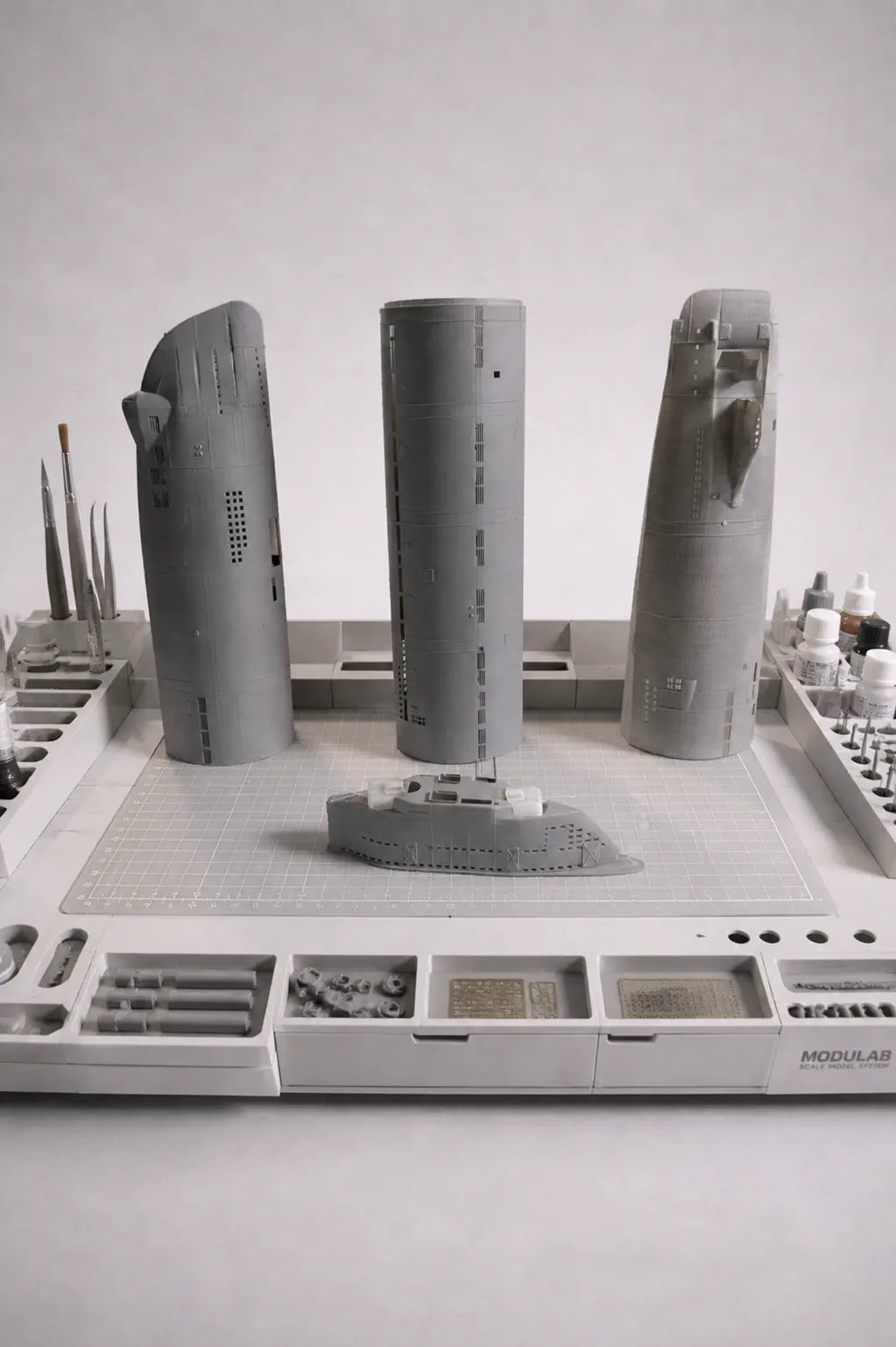 1/100 DKM U-Boot XXI Hull Set - distefan 3d print