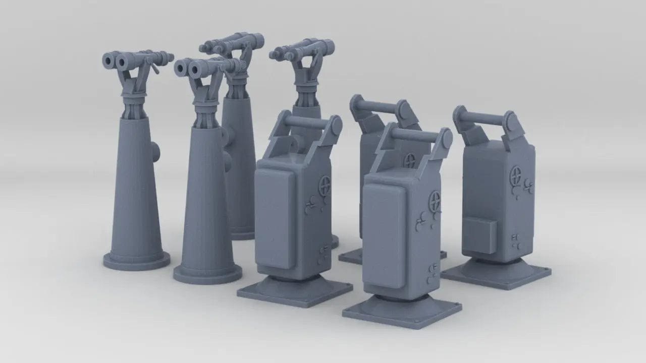 1/100 Richelieu Binoculars Set (8pcs) - distefan 3d print