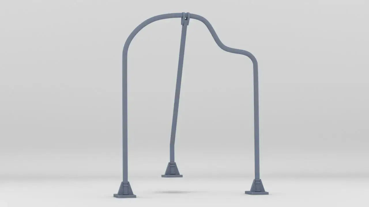 1/12 USN PT Boat 109 Engine Rm Limit Stop for Gun - distefan 3d print