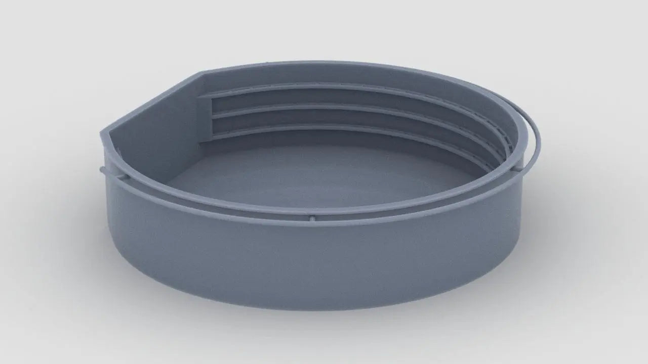 1/125 USN PCE/Minesweeper Tub for Twin 40mm Bofors Resin3Dinteractive