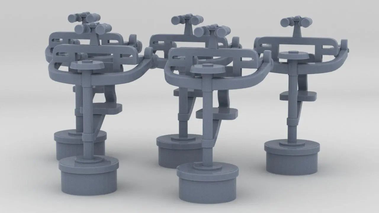 1/125 USN Skylookout Chairs Set (5pcs) - distefan 3d print