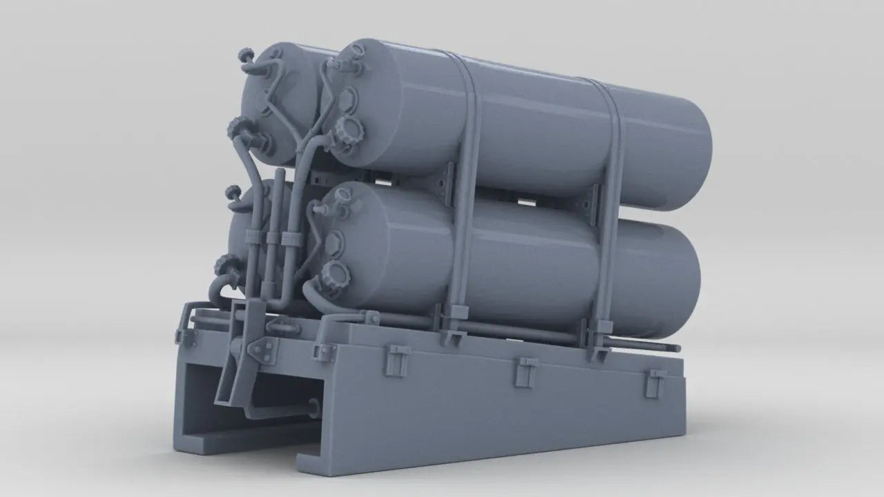 1/125 USN Smoke Screen Generator Resin3Dinteractive