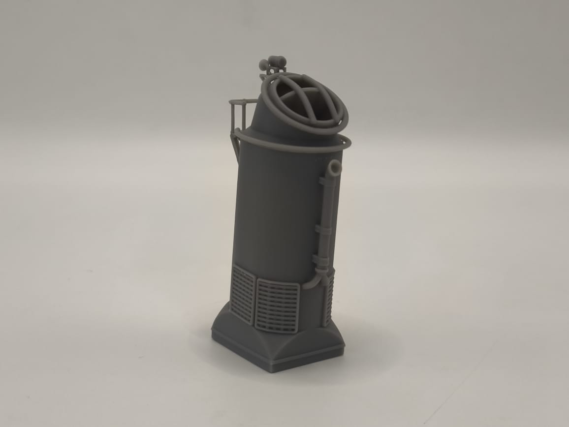 1/125 USS Fletcher Funnel 1 - distefan 3d print