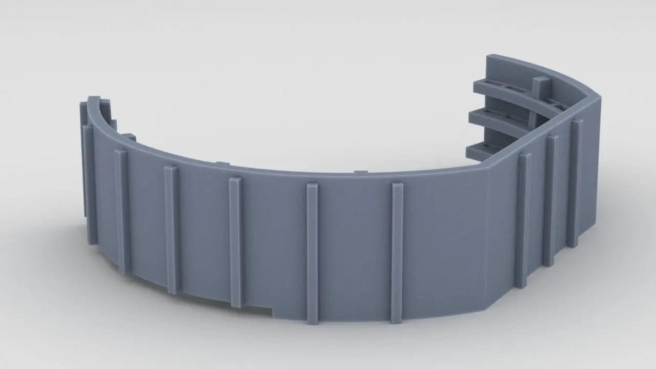 1/125 USS Heermann - Bethlehem 40mm Bofors Tub Port - distefan 3d print