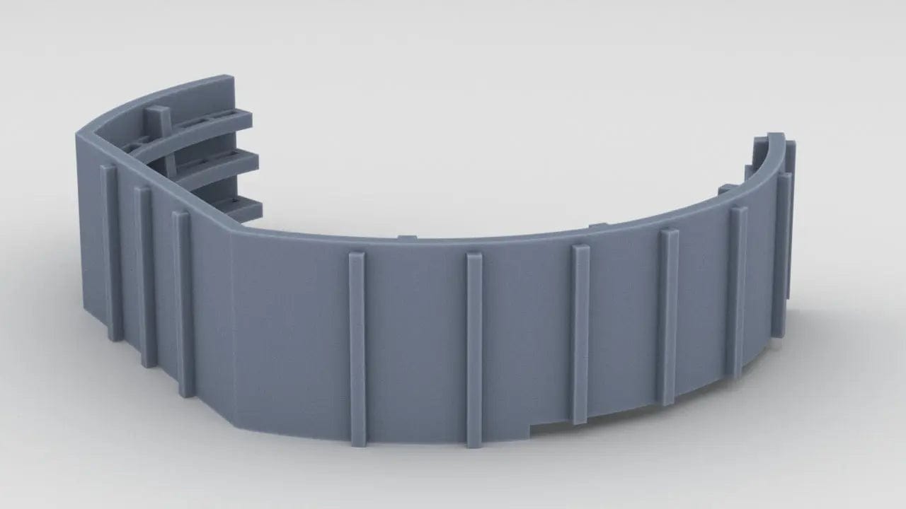 1/125 USS Heermann - Bethlehem 40mm Bofors Tub Starboard - distefan 3d print