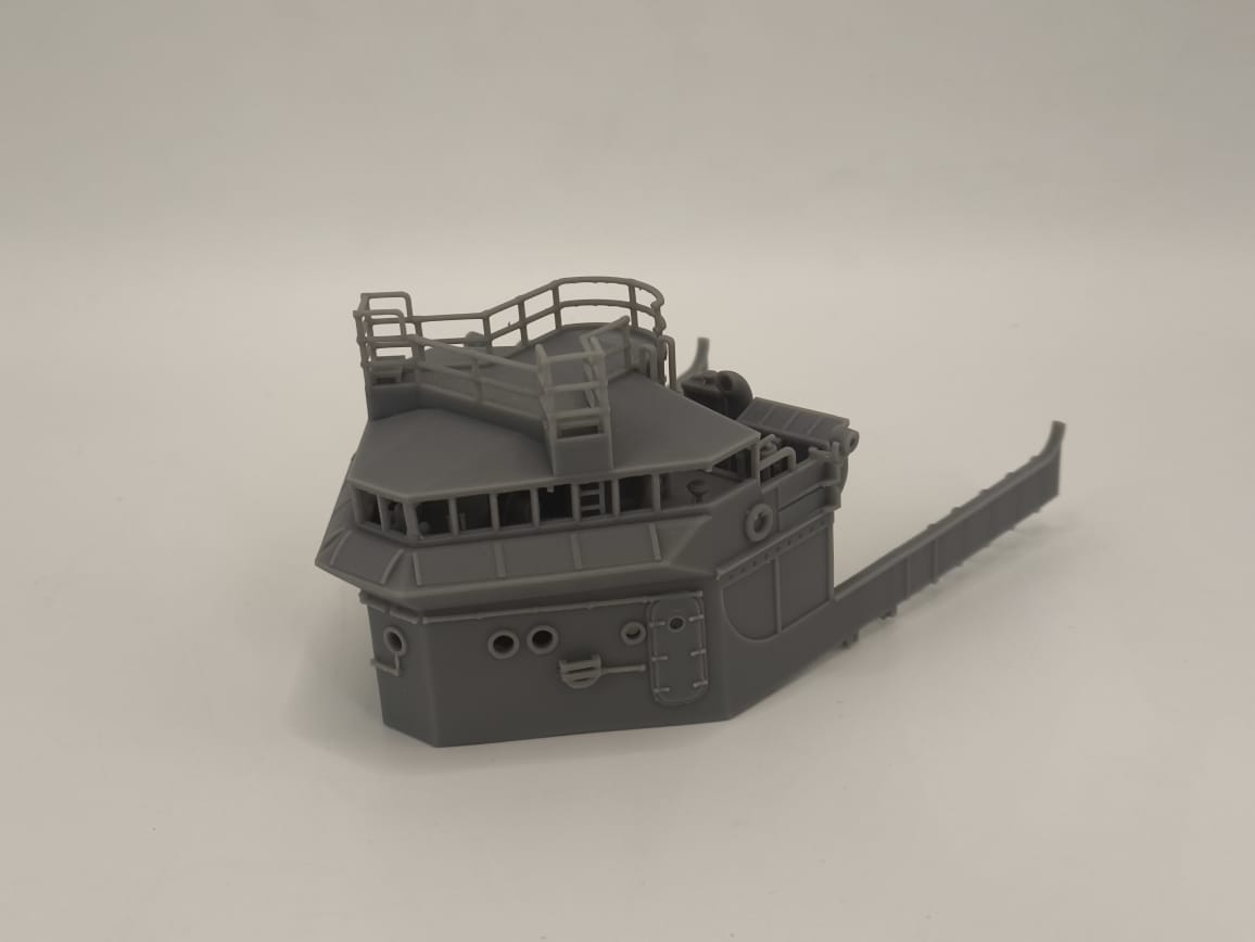 1/125 USS Ward Navigation Bridge - distefan 3d print