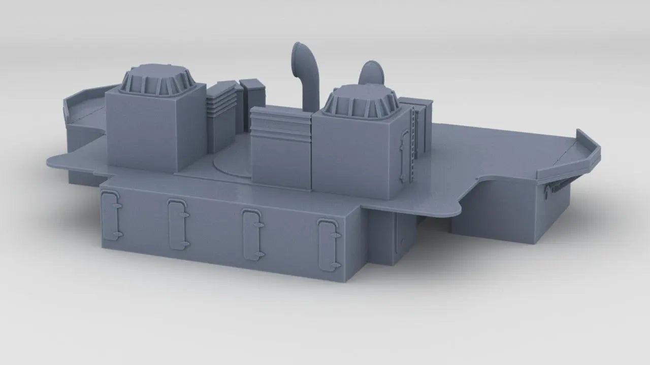 1/128 DKM Graf Spee Amidships Deck 1 - distefan 3d print