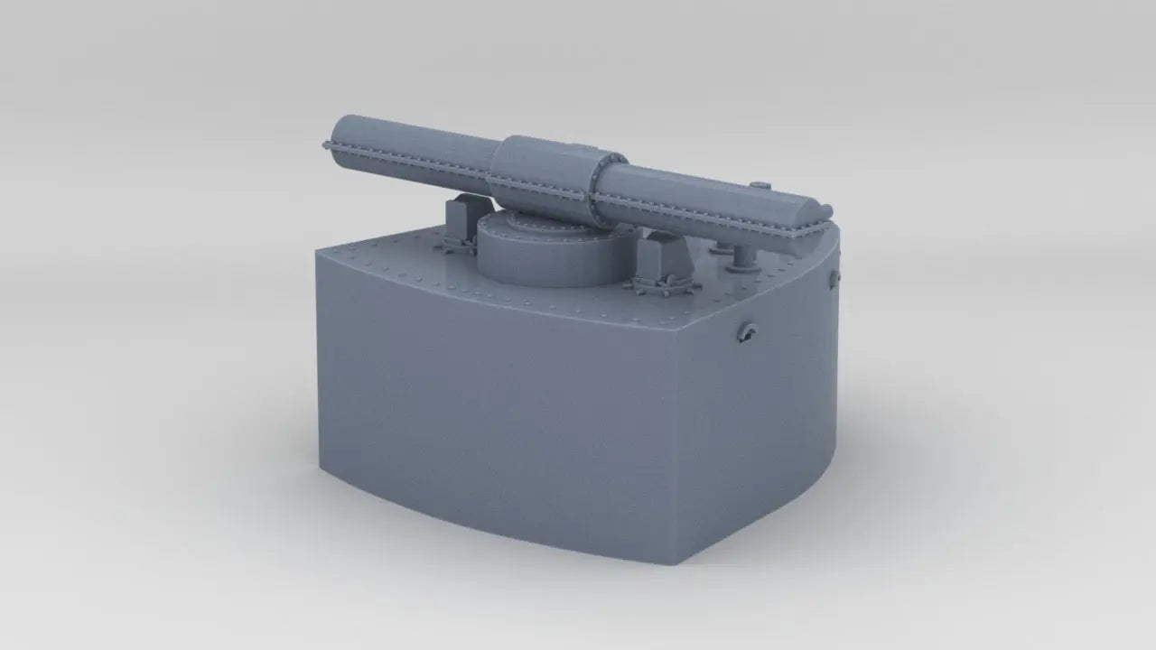 1/128 DKM Graf Spee Forward Fire Control Post - distefan 3d print