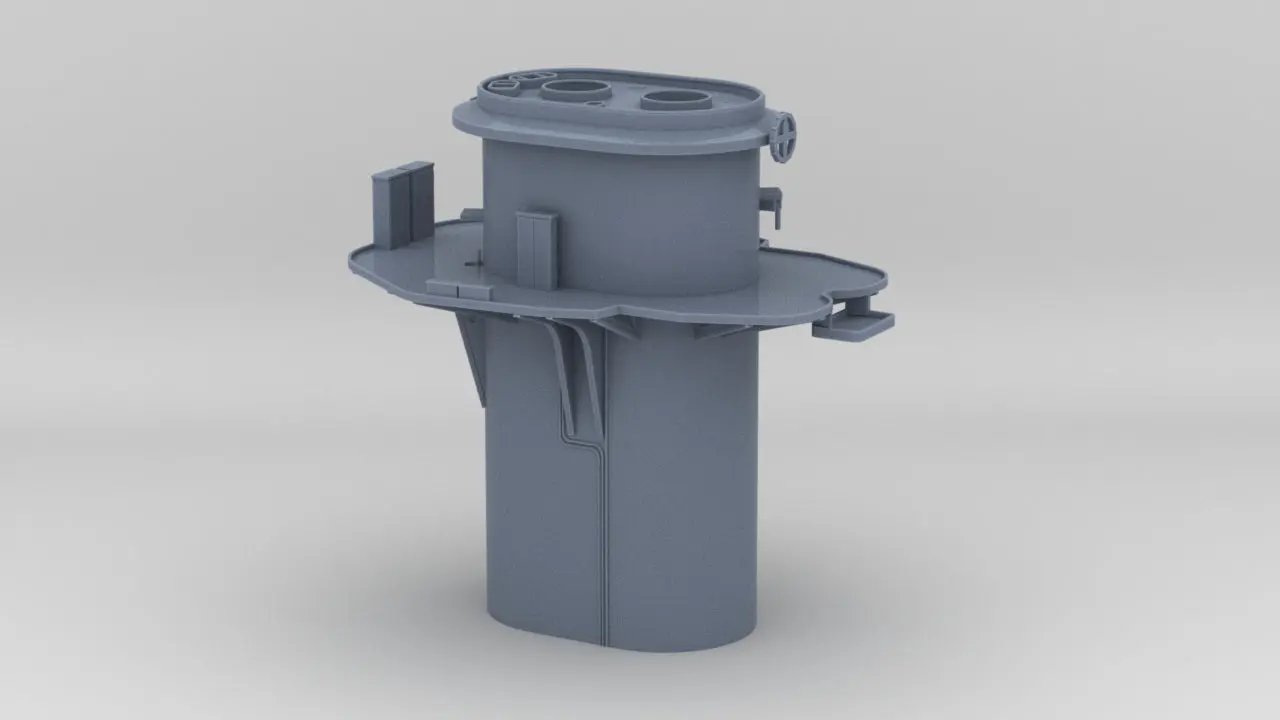 1/128 DKM Graf Spee Funnel - distefan 3d print