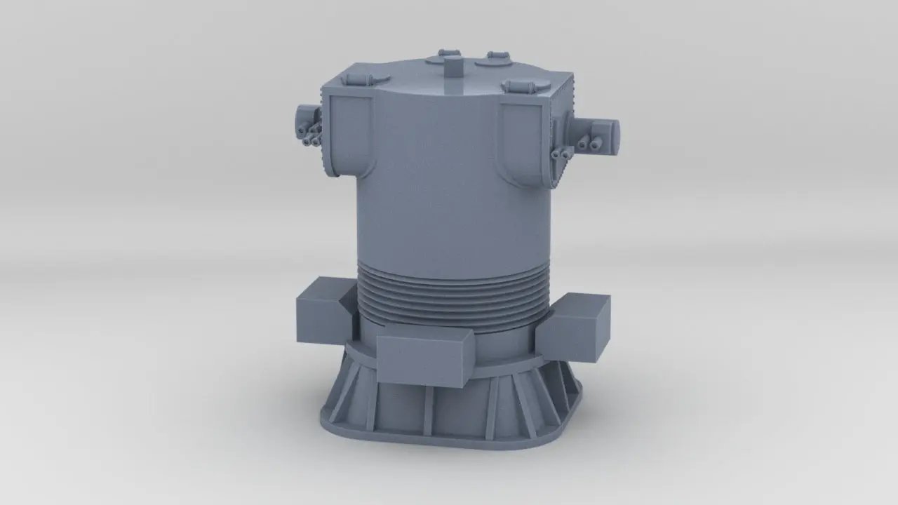 1/128 DKM Graf Spee Lower Rangefinder - distefan 3d print