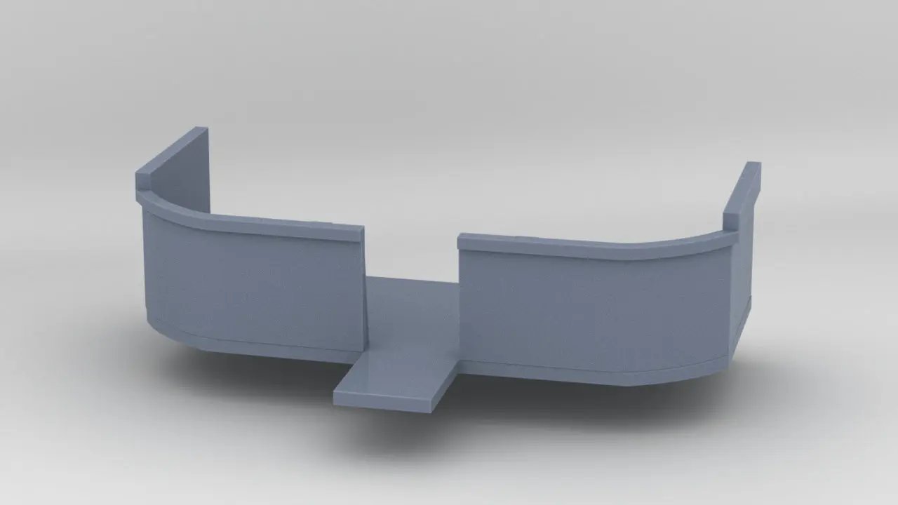 1/128 DKM Graf Spee Tower Platform - distefan 3d print