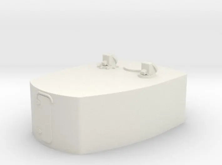 1/128 DKM Scharnhorst aft fire control post deck 2 - distefan 3d print